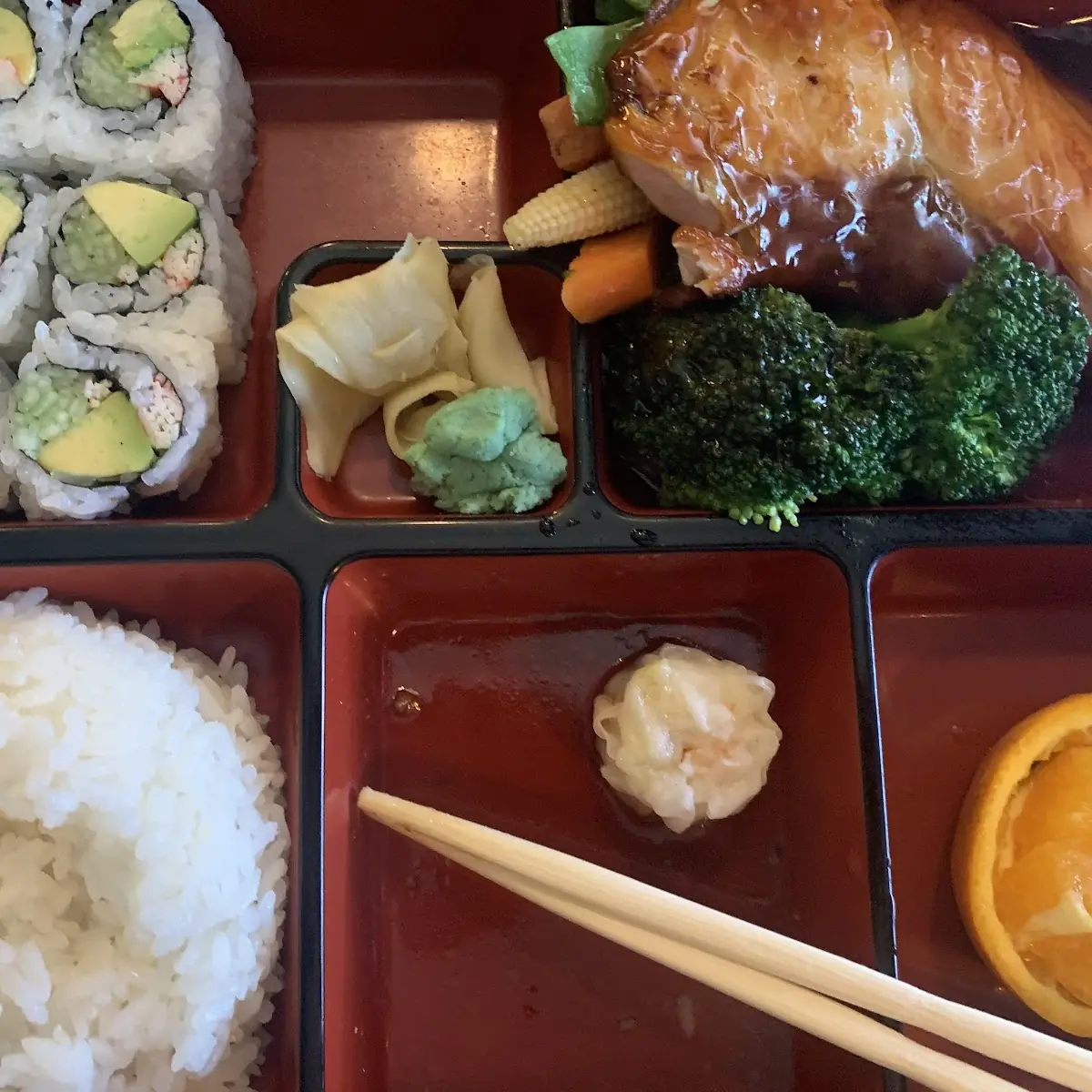 Salmon Bento Box