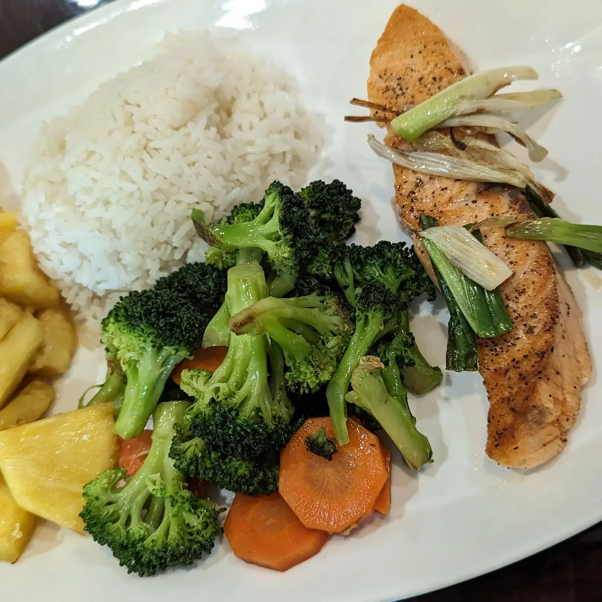 Lunch Grilled Salmon