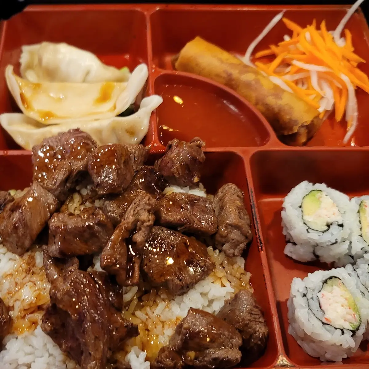 Teriyaki Steak Bento Box