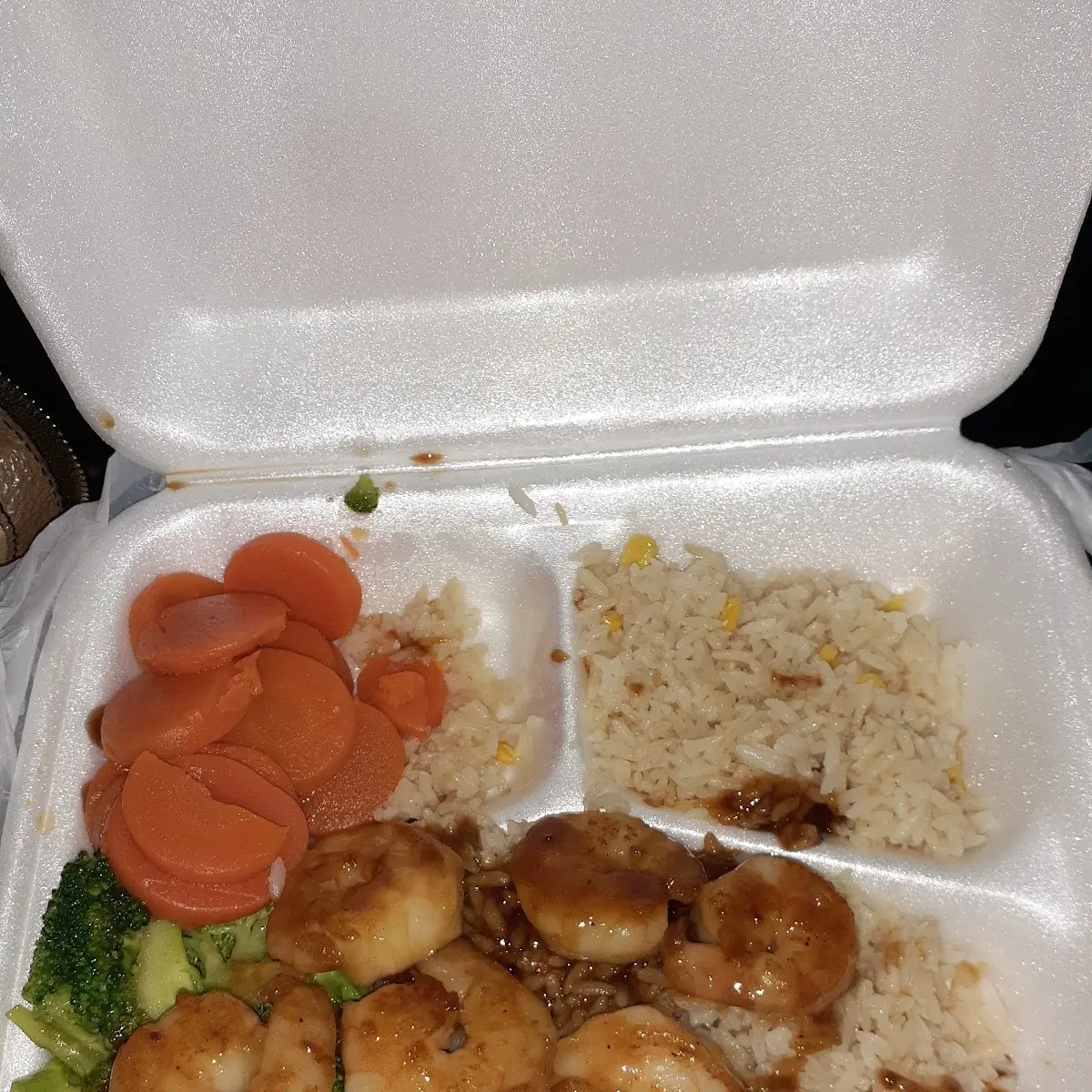 Big Shrimp with Broccoli with Garlic Sauce