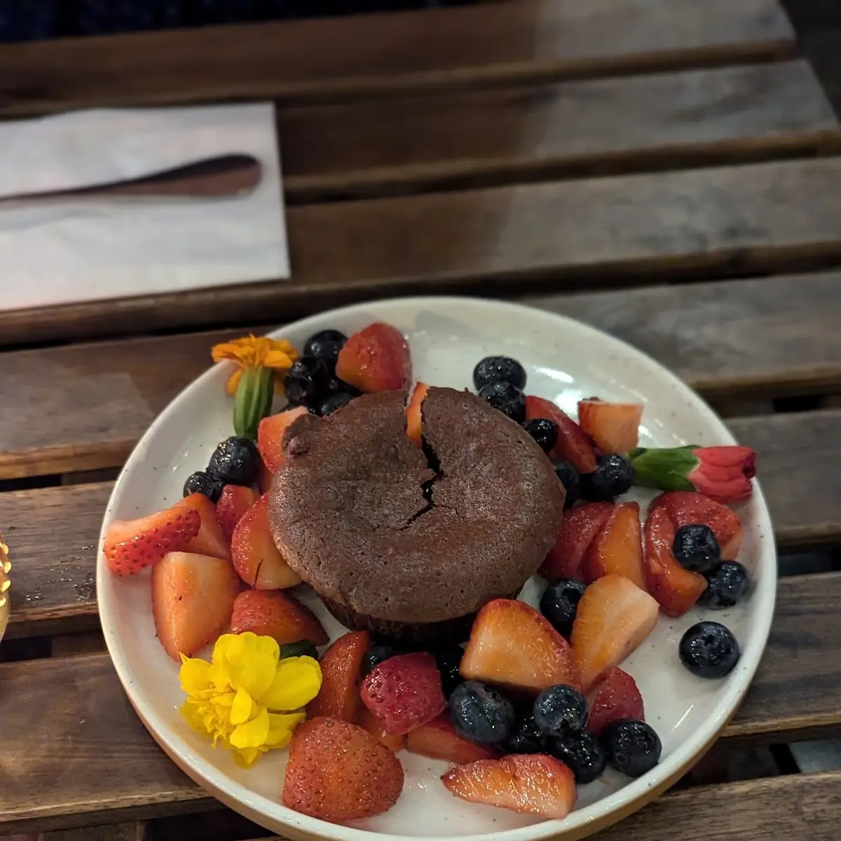 Warm Chocolate Cake