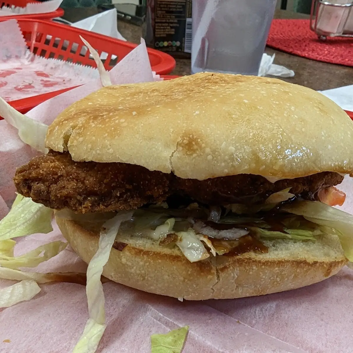 Breaded Chicken Breast Sandwich