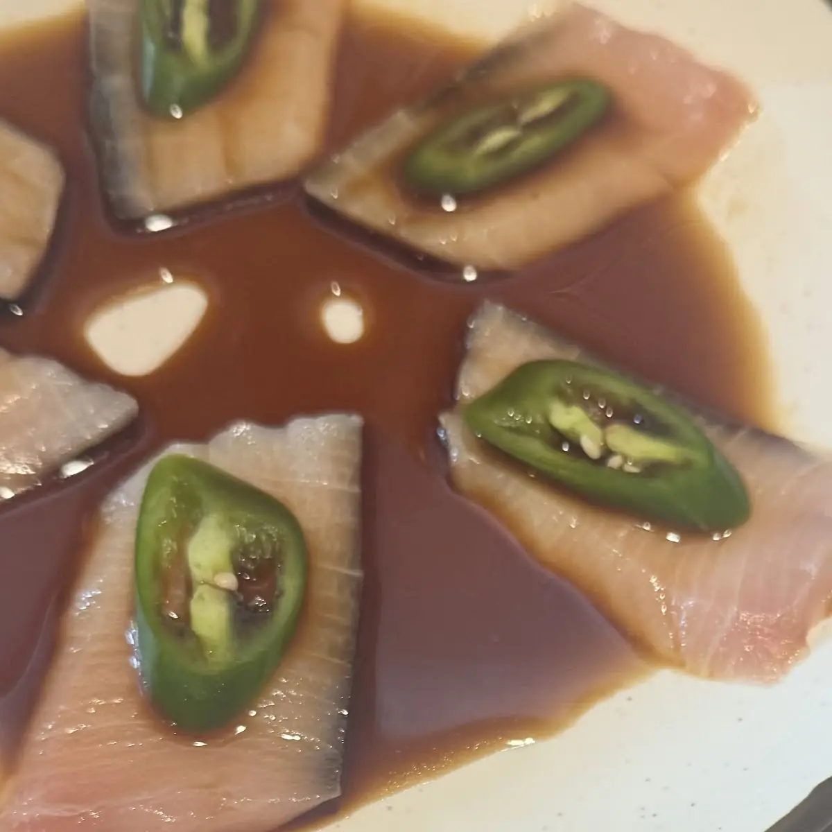 Yellowtail Jalapeno Appetizer
