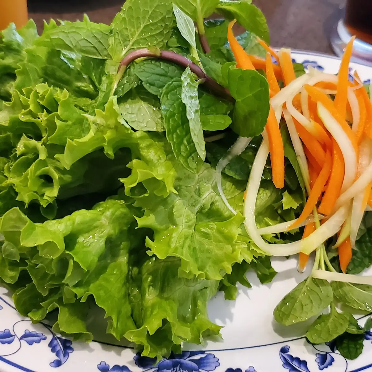 Banh Xeo Garnishes