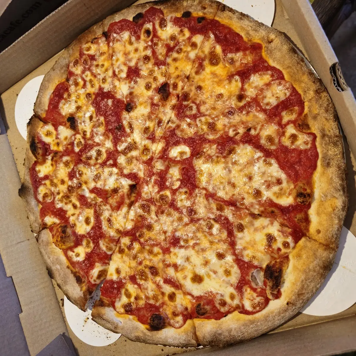 Coal Fired Pizza Plain Cheese Pizza