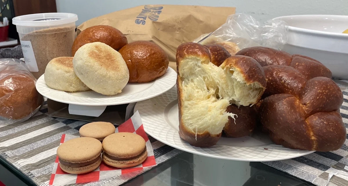Macaroons English Muffins Brioche Buns Challah