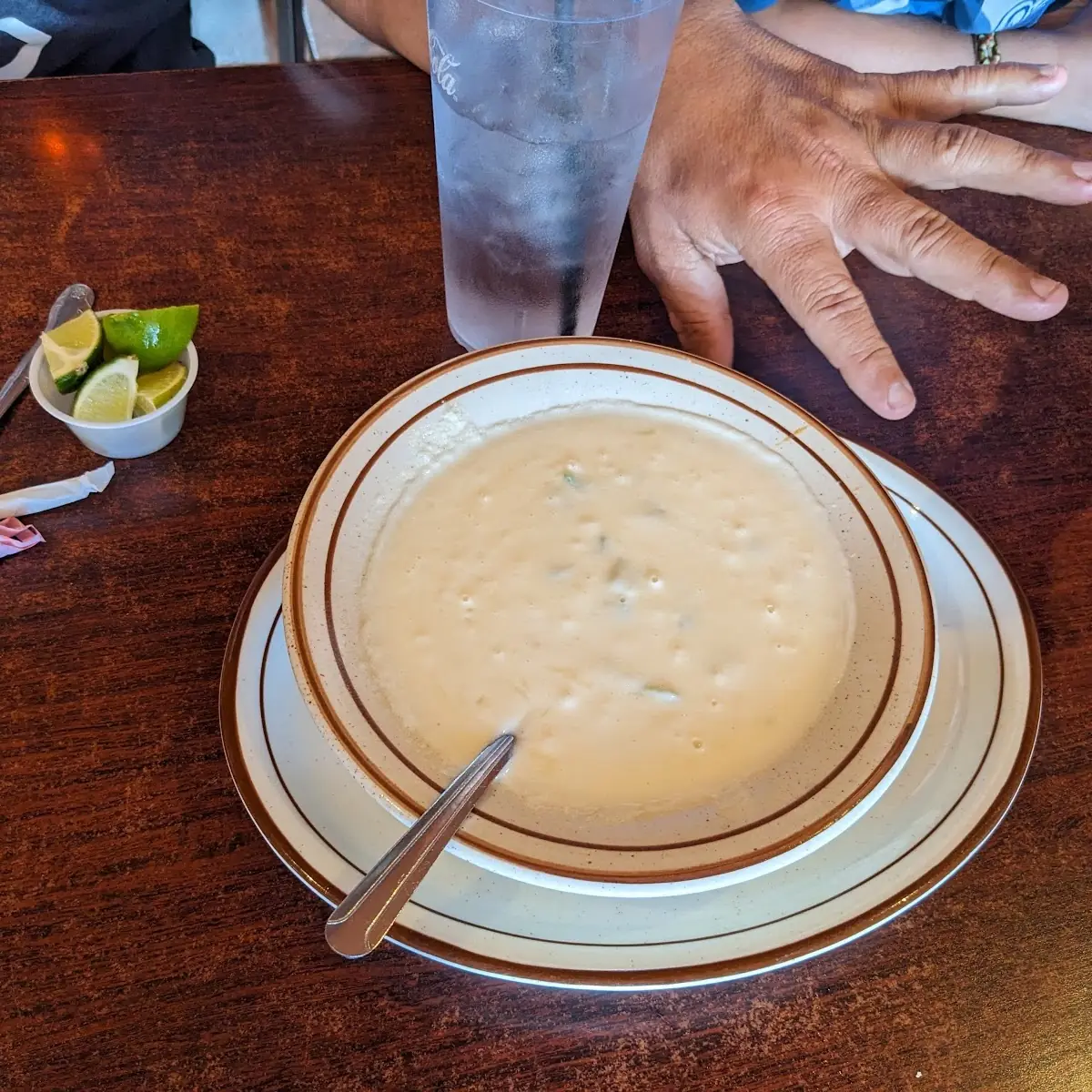 White Queso with Tortilla Chips