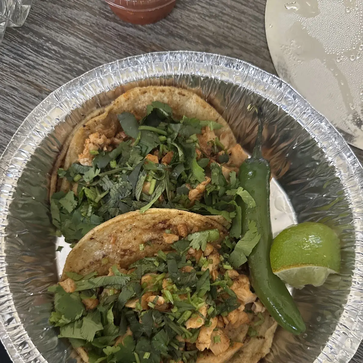 Chicken Taco with Cilantro