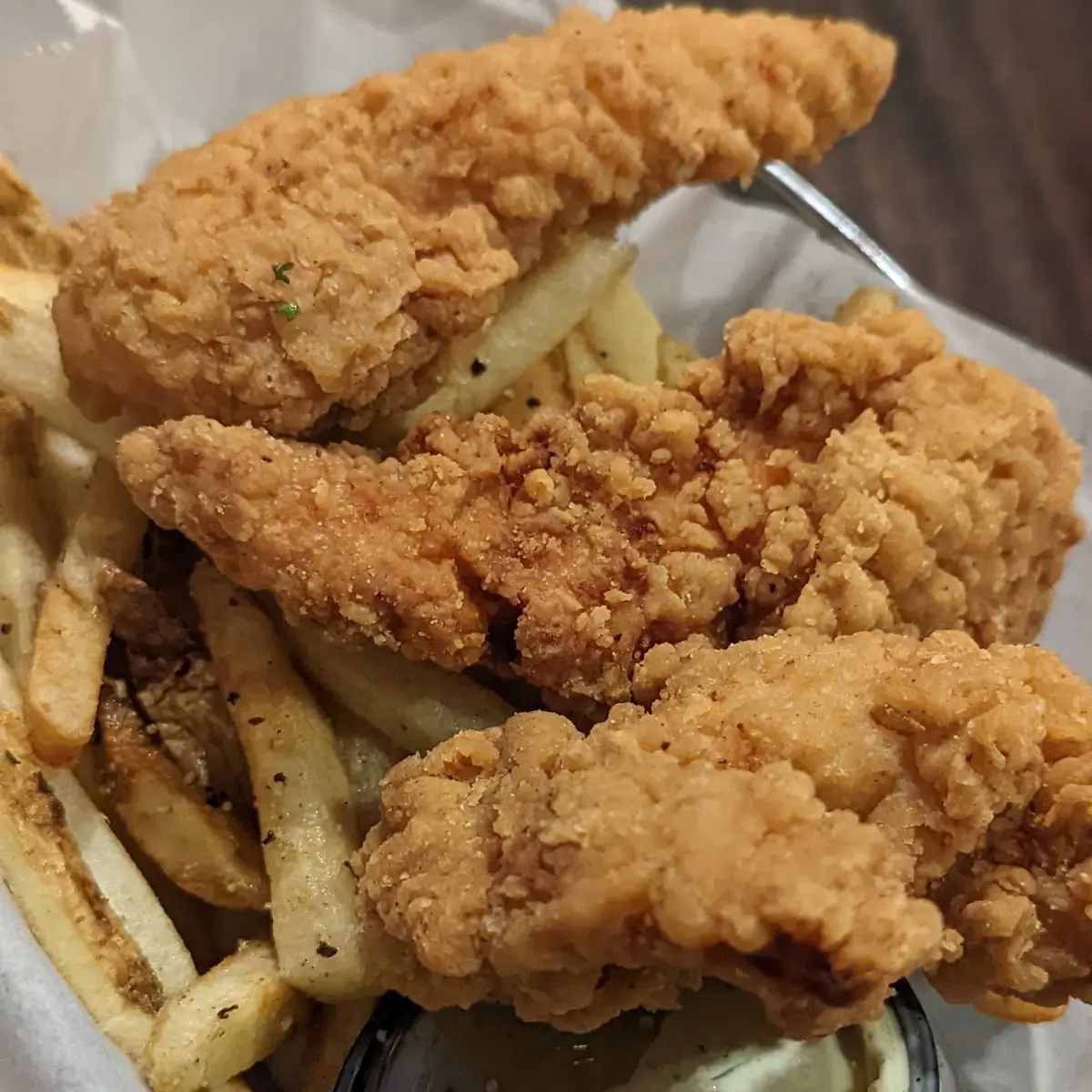 Chicken Strips and Fries