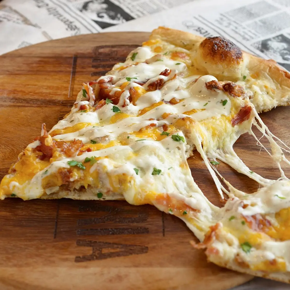 Garlic Bread w Mozzarella
