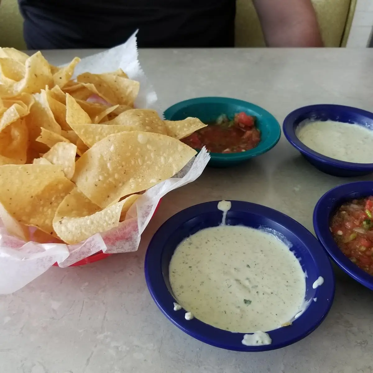 Chips & Salsa & Jalapeno Dip