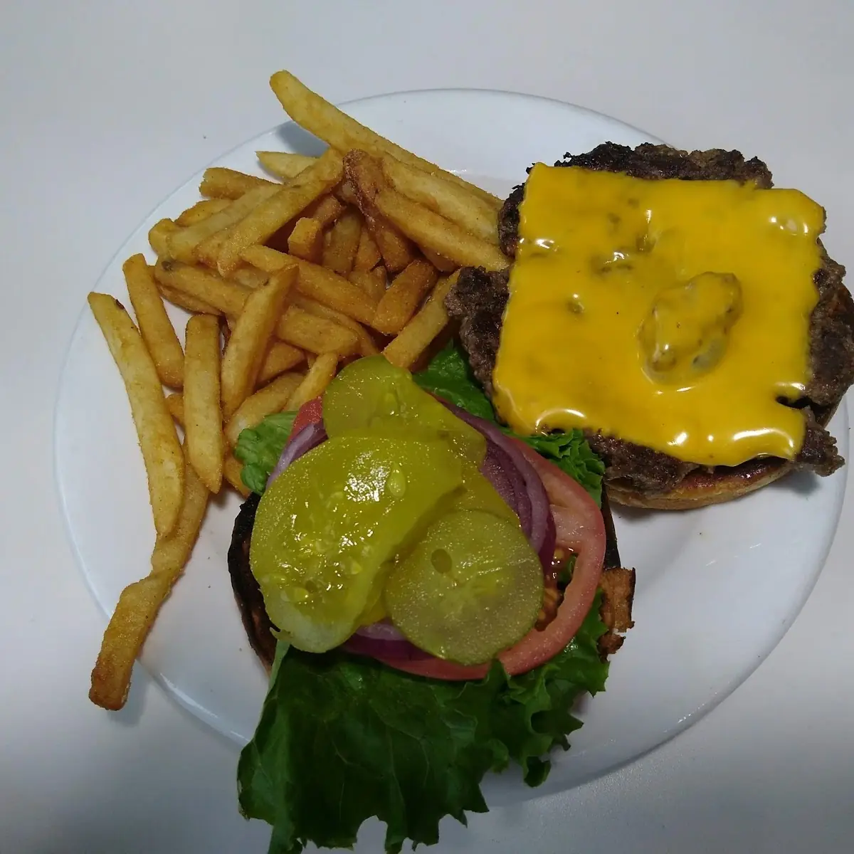 All American Burger with Cheese