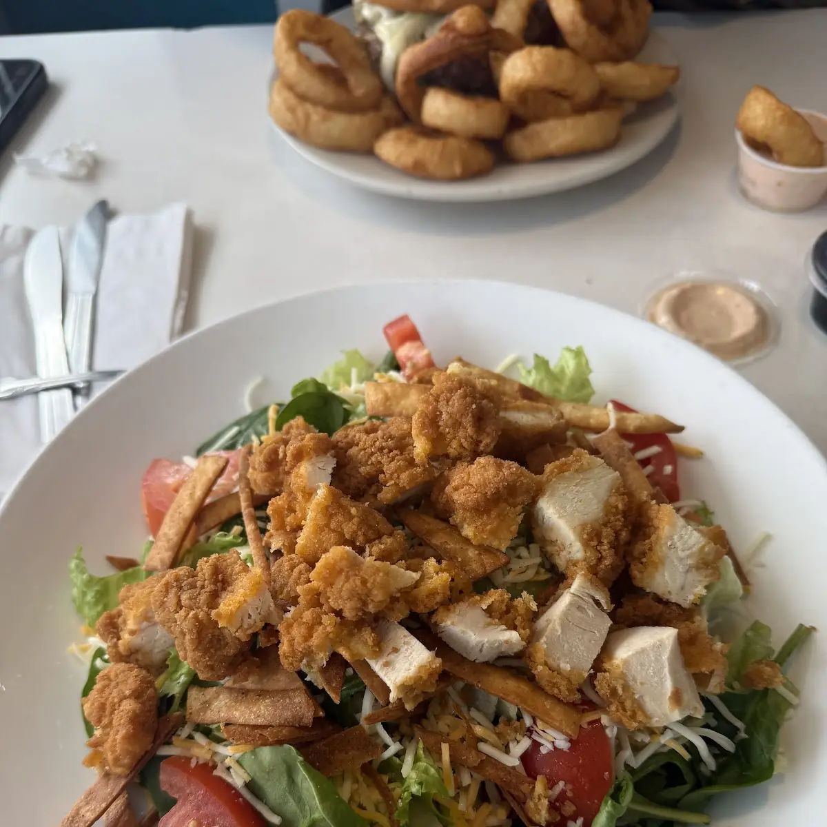 Crispy Chicken Salad