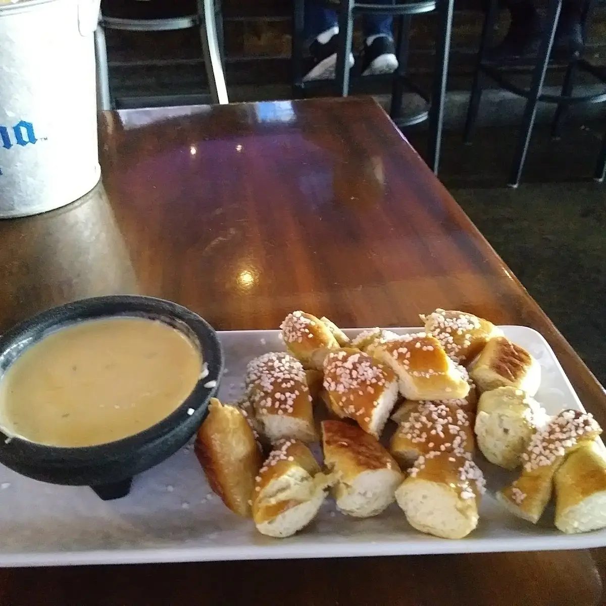 Pretzel Bites with Beer Cheese