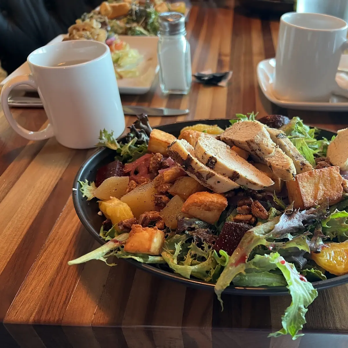 Salad with Halloumi Cheese and Chicken, Match Eatery & Public House - Point Edward