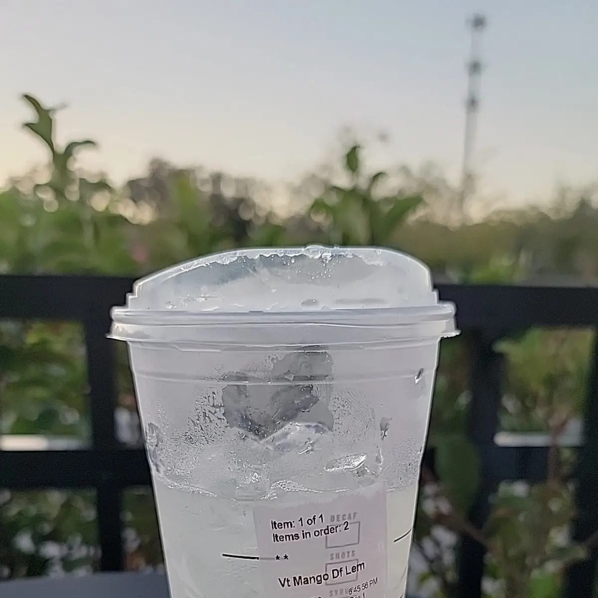 Supposed to Be a Mango Dragon Fruit Lemonade