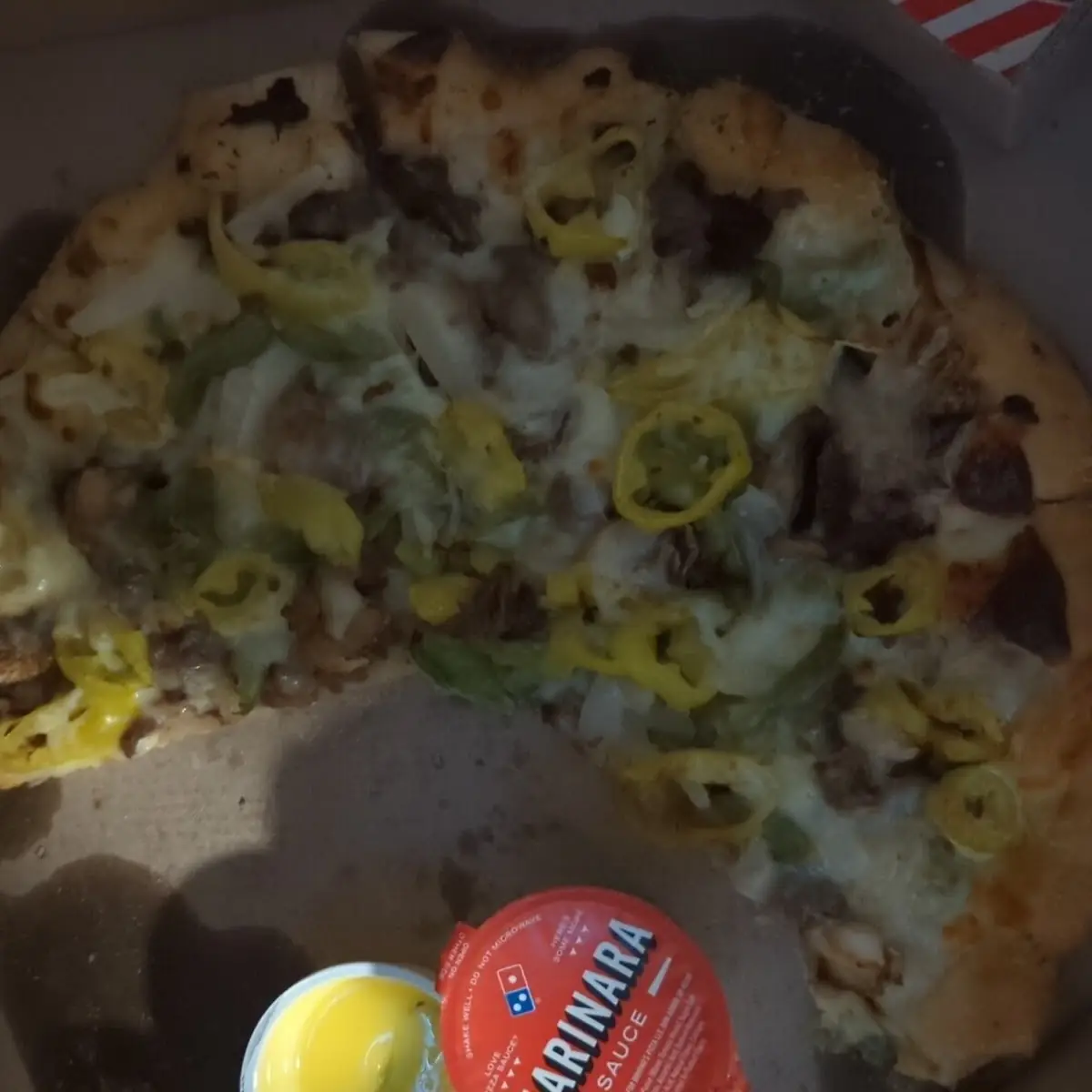 A Philly Cheesesteak Pizza How