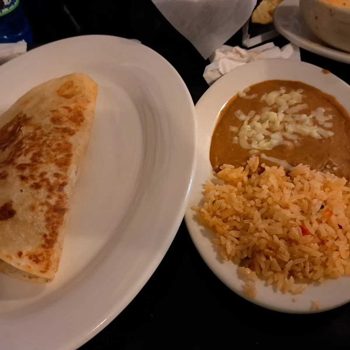 Chicken and Cheese Quesadilla