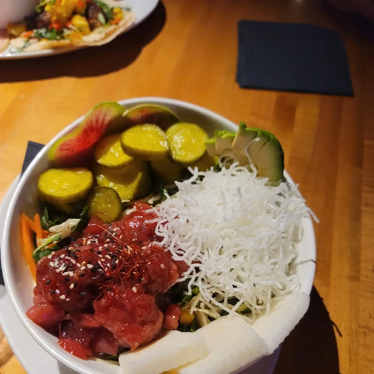 Ahi Tuna Poke Salad