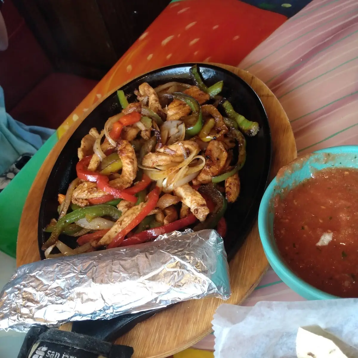 Shrimp Fajitas