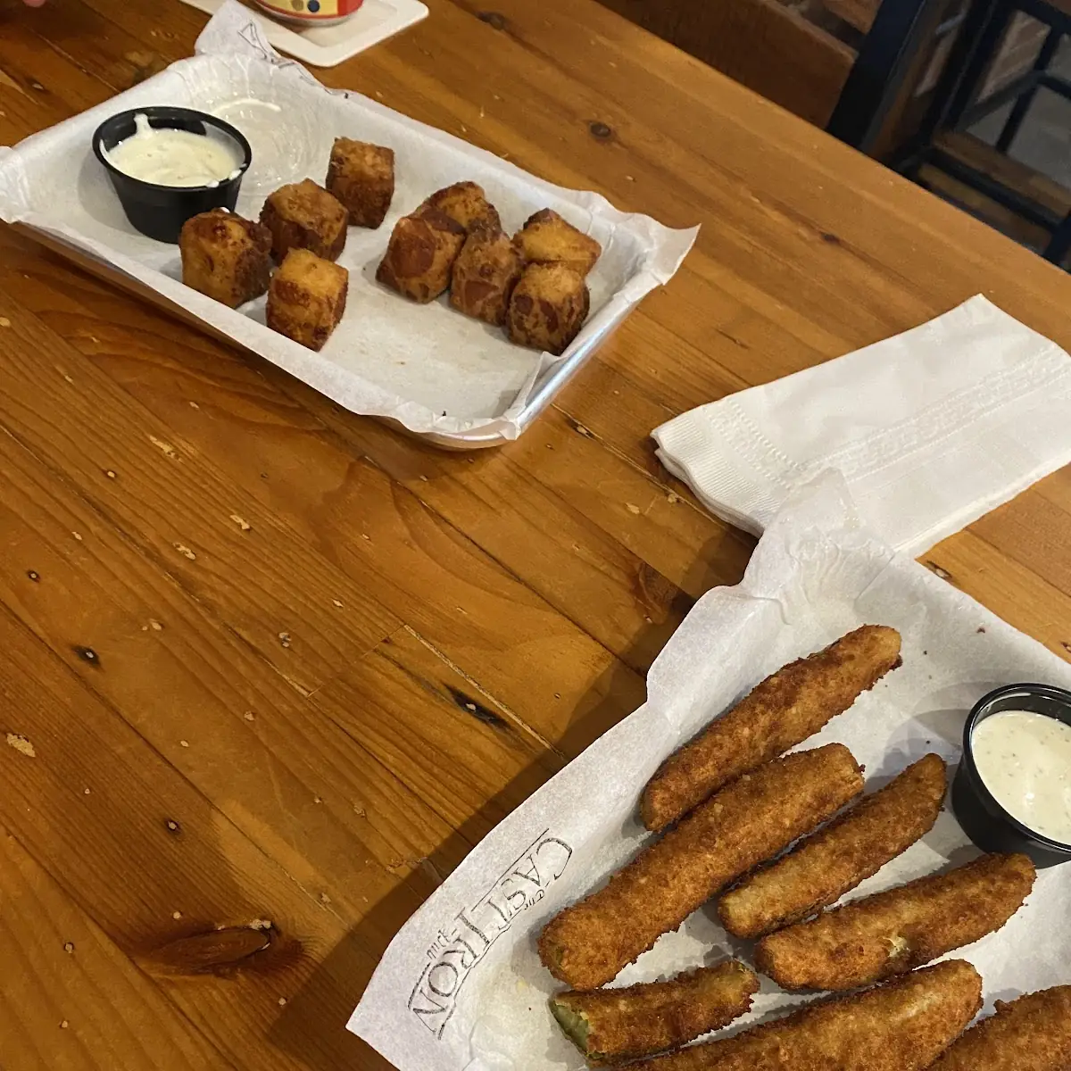 Fried Pickle Spears w Ranch