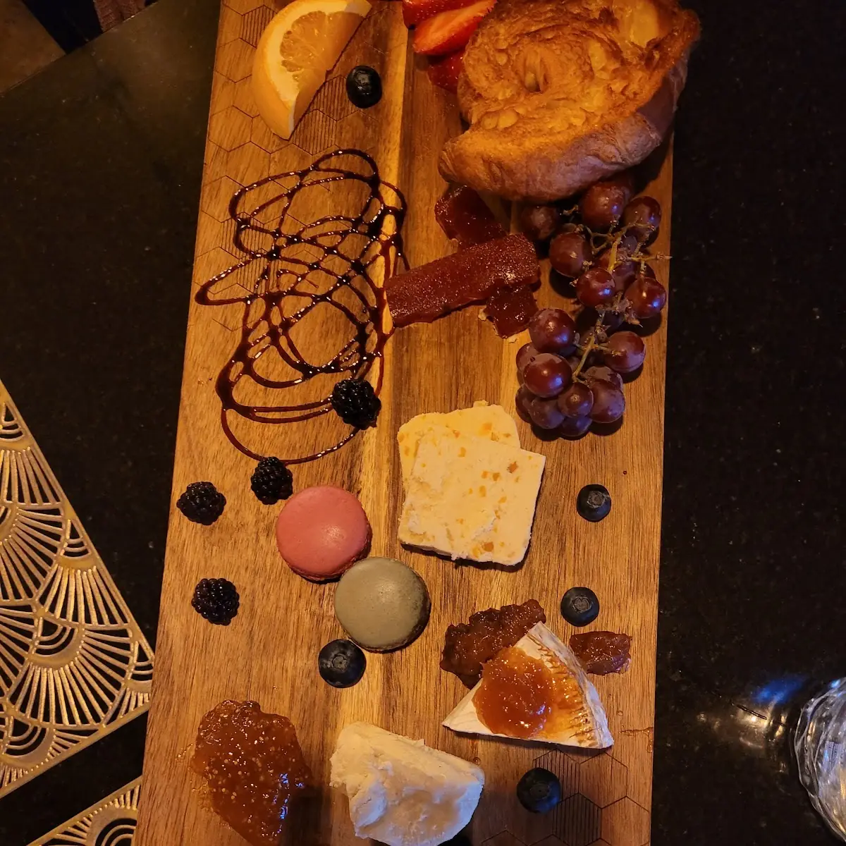 Cheese & Jam Dessert Plate