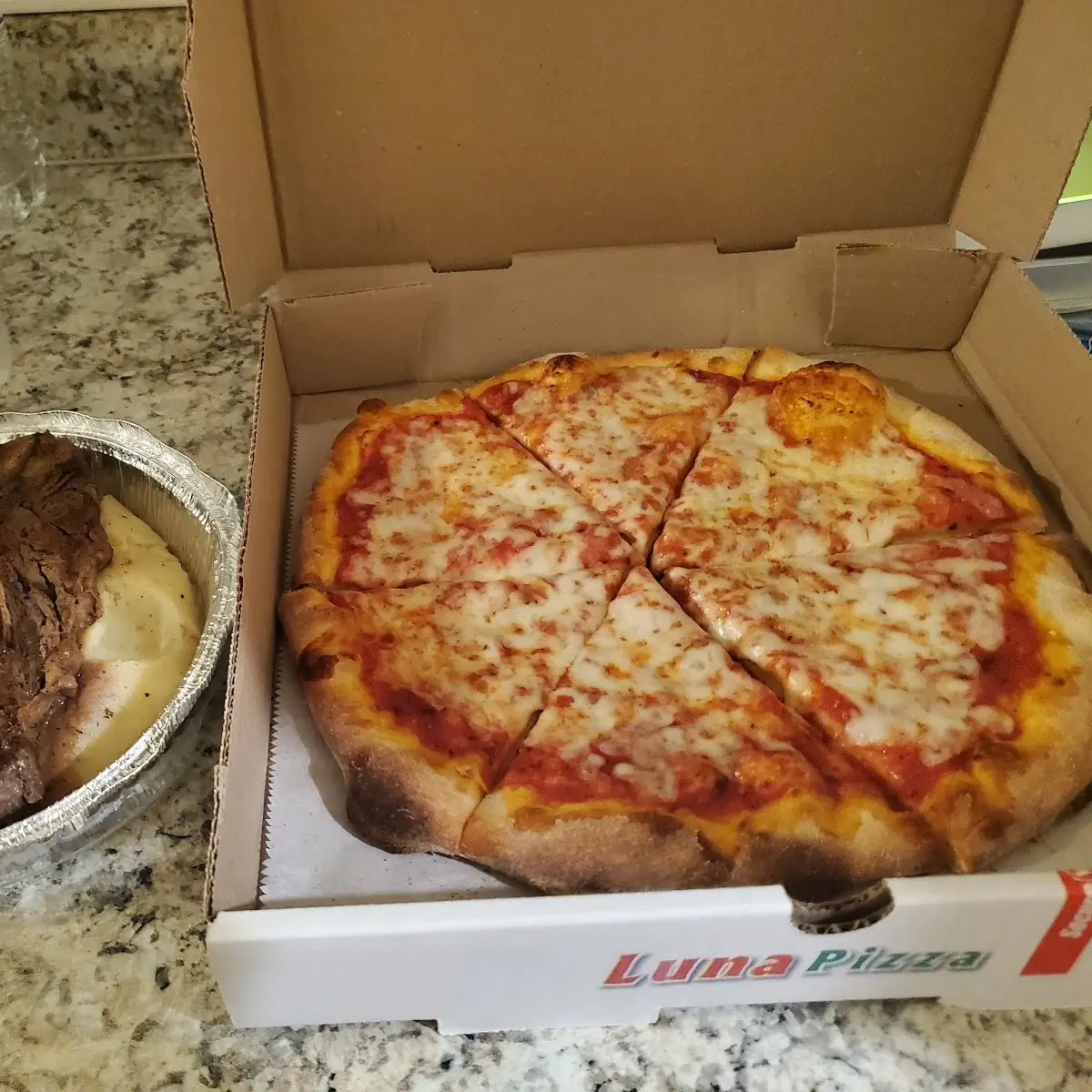 T-Bone Steak and Personal Pizza