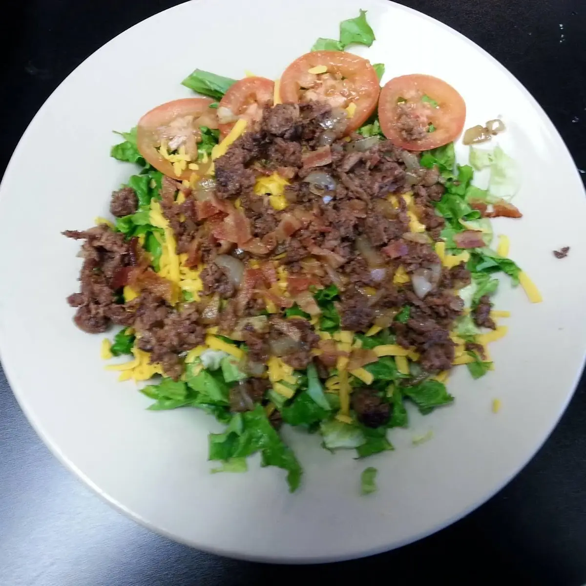 Bacon Cheeseburger Salad
