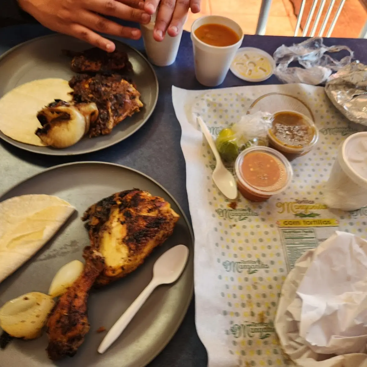 Medio Pollo Asado