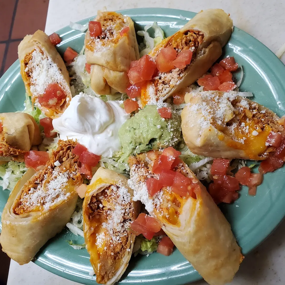 Crispy Chicken Tacos