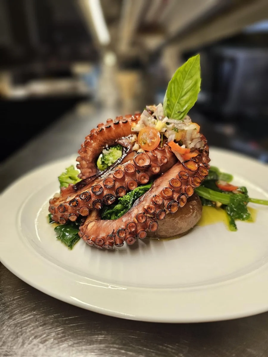 Grilled Succulent Octopus