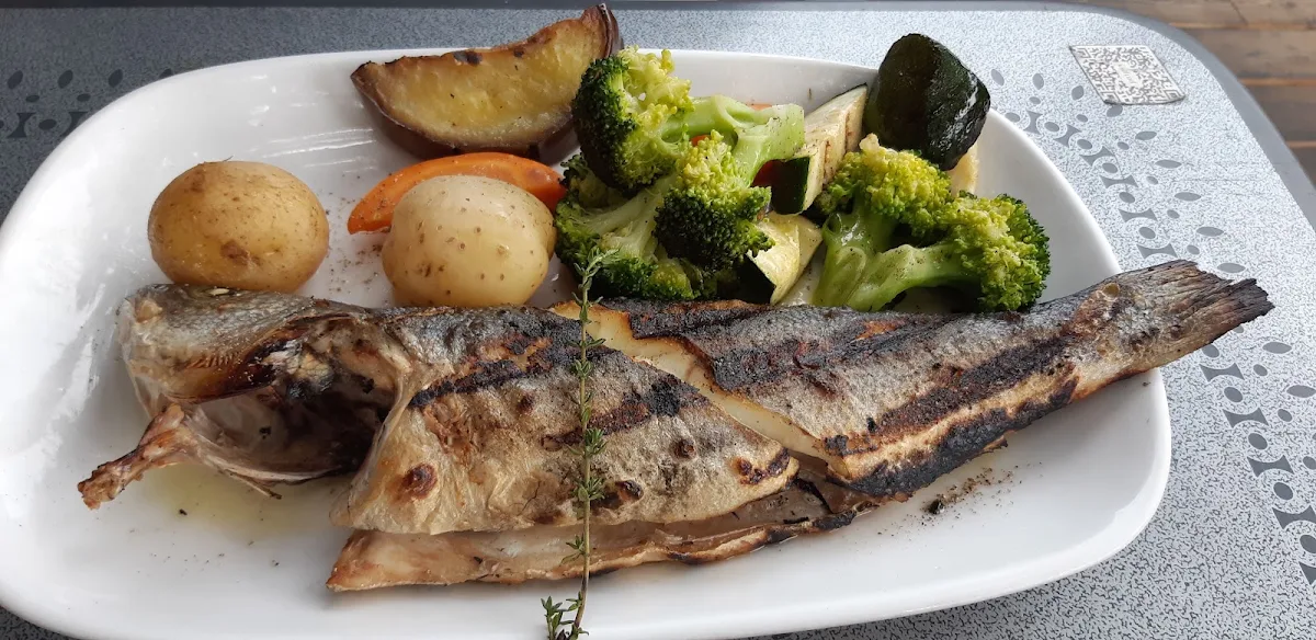 Grilled Whole Seabass