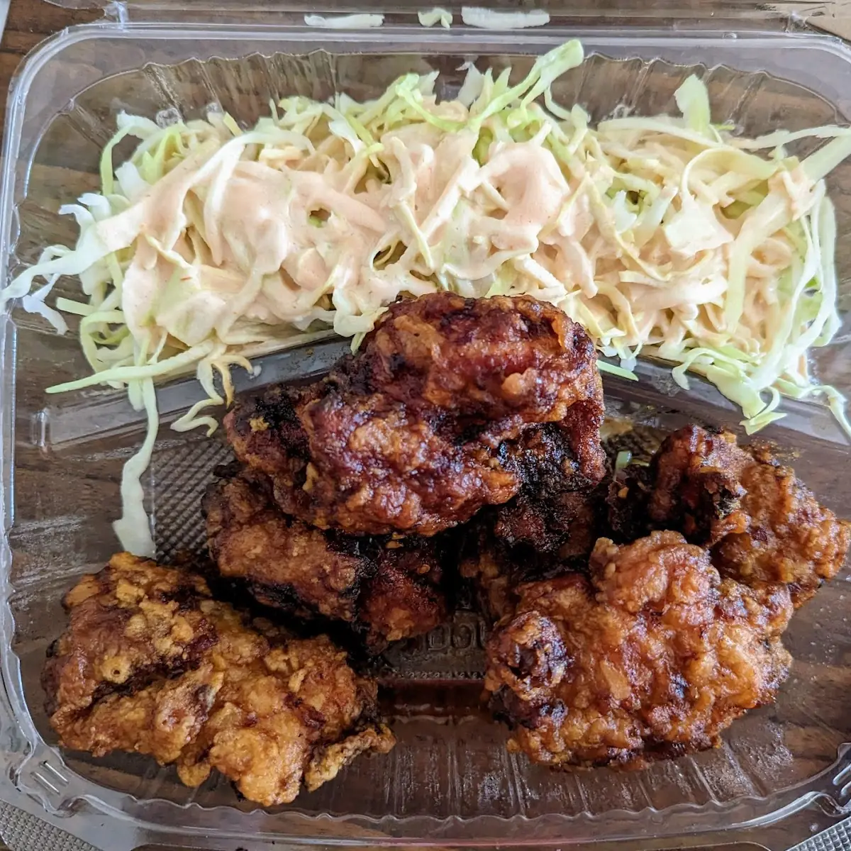 Soy Garlic Sauce Fried Chicken Half