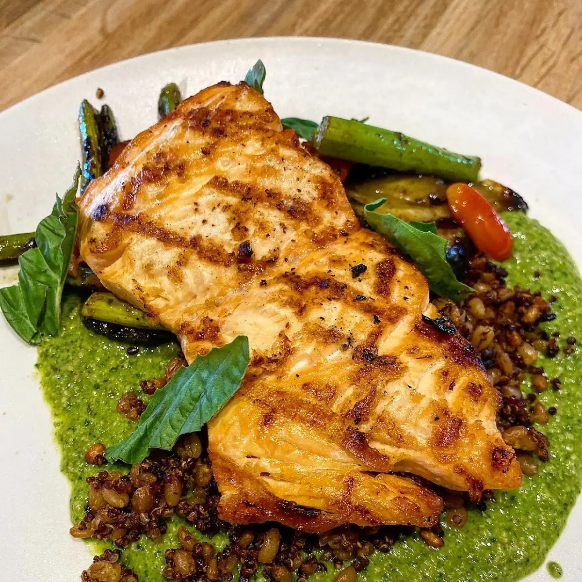 Pan Seared Sea Bass