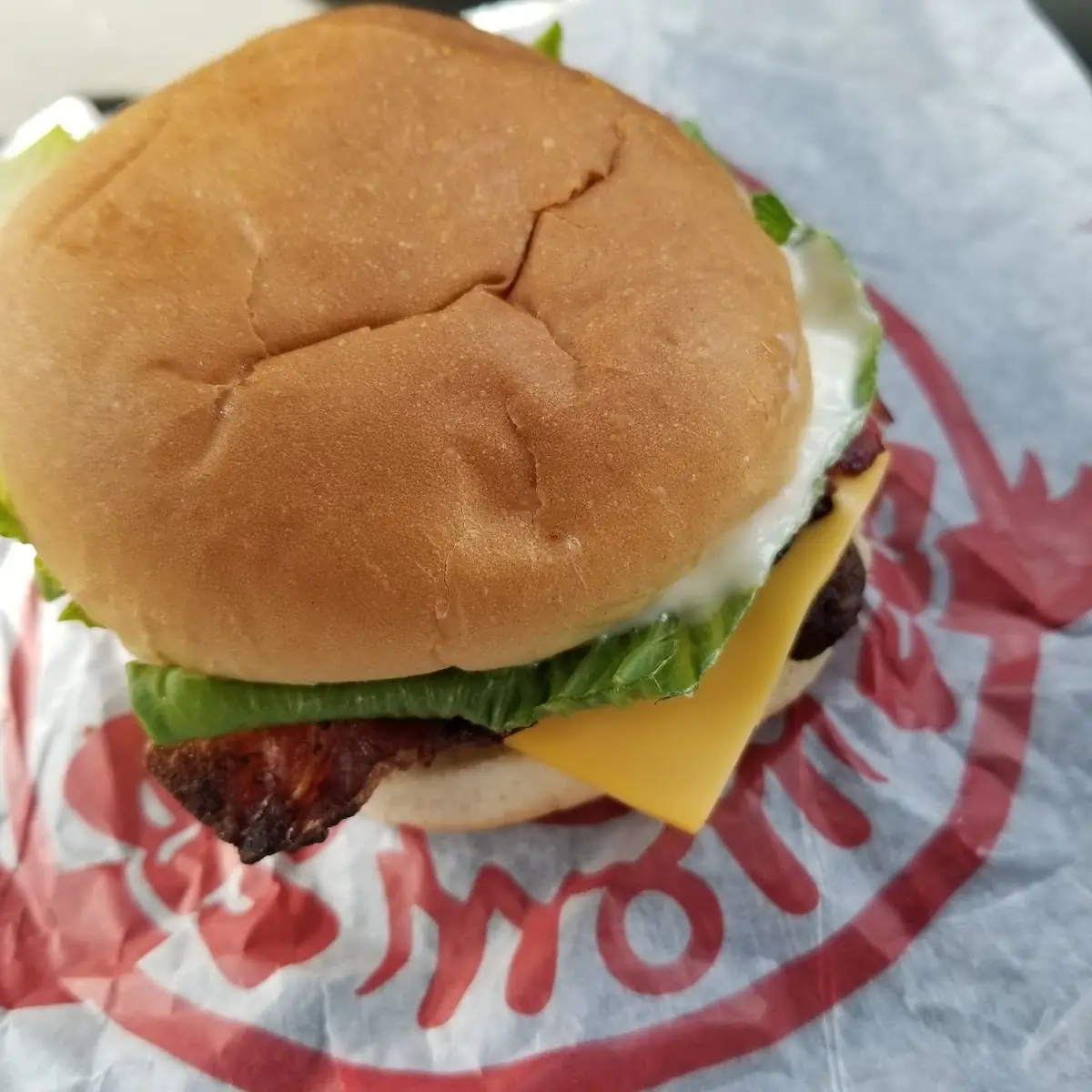 Jr Bacon Cheeseburger