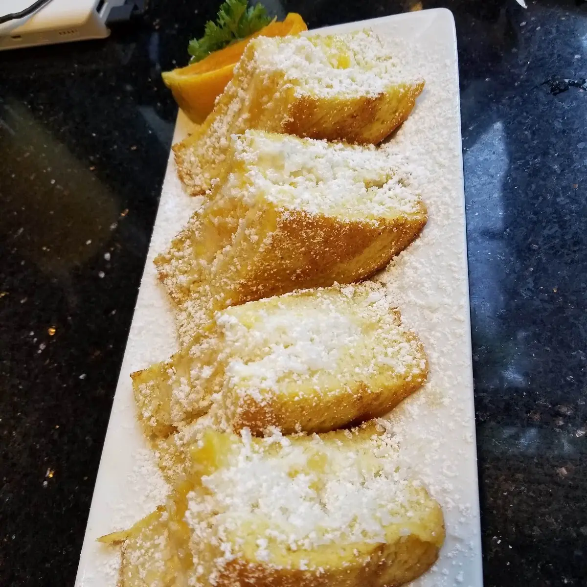 Piña Colada Stuffed French Toast