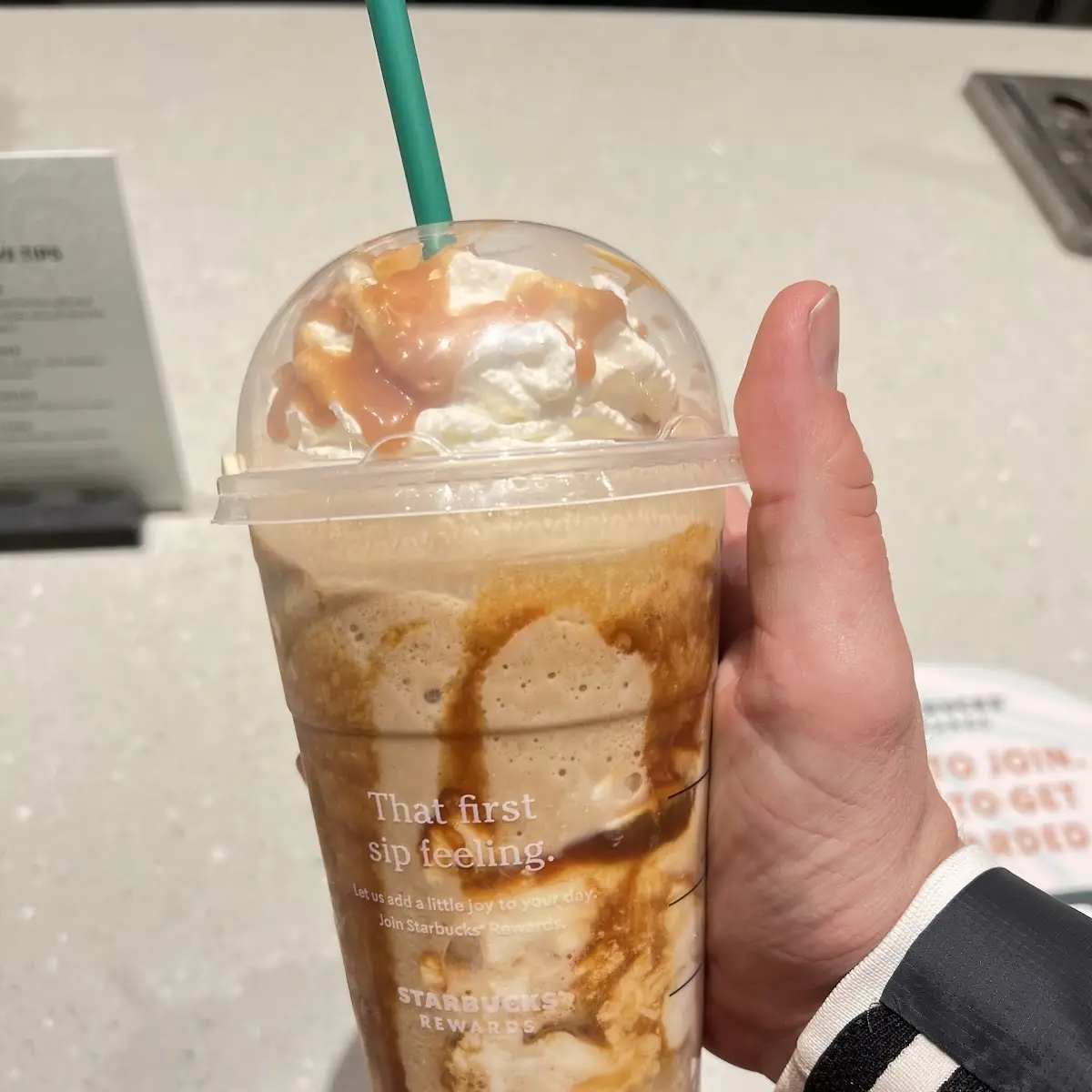 Caramel Frappe