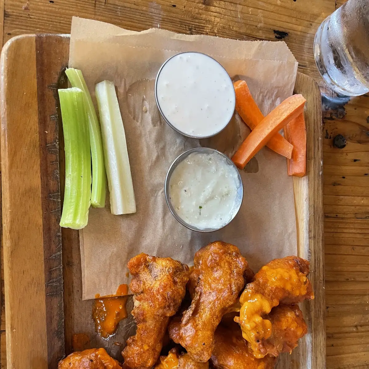 Boneless Hot Wings - Garlic Parmesan