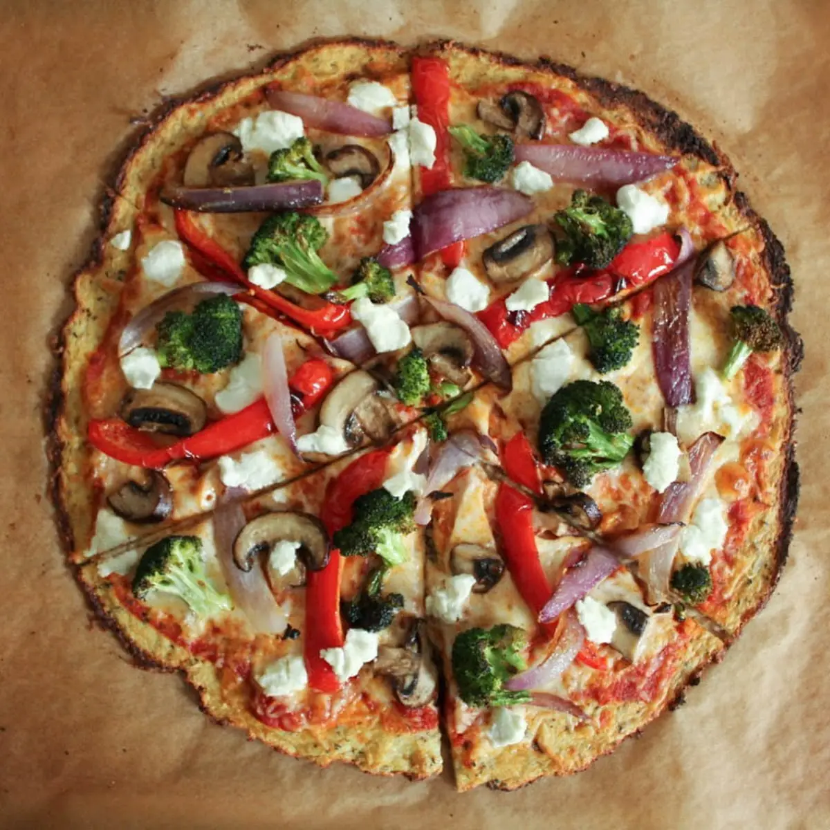 Garden Deluxe Pizza