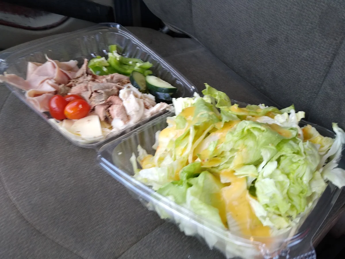 Chef Salad with Italian Dressing