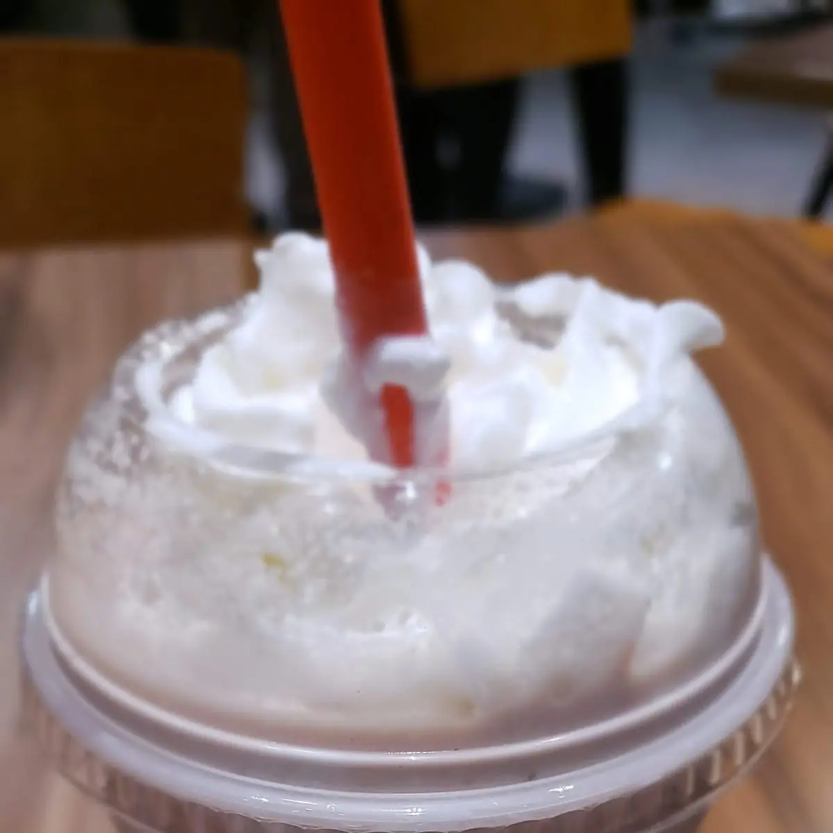 Chocolate Milkshake with Caramel M&ms