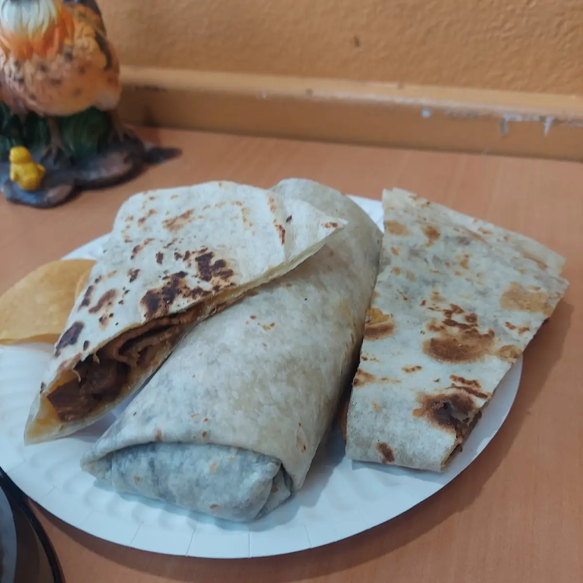 Tri Tip Quesadilla Chicken Burrito