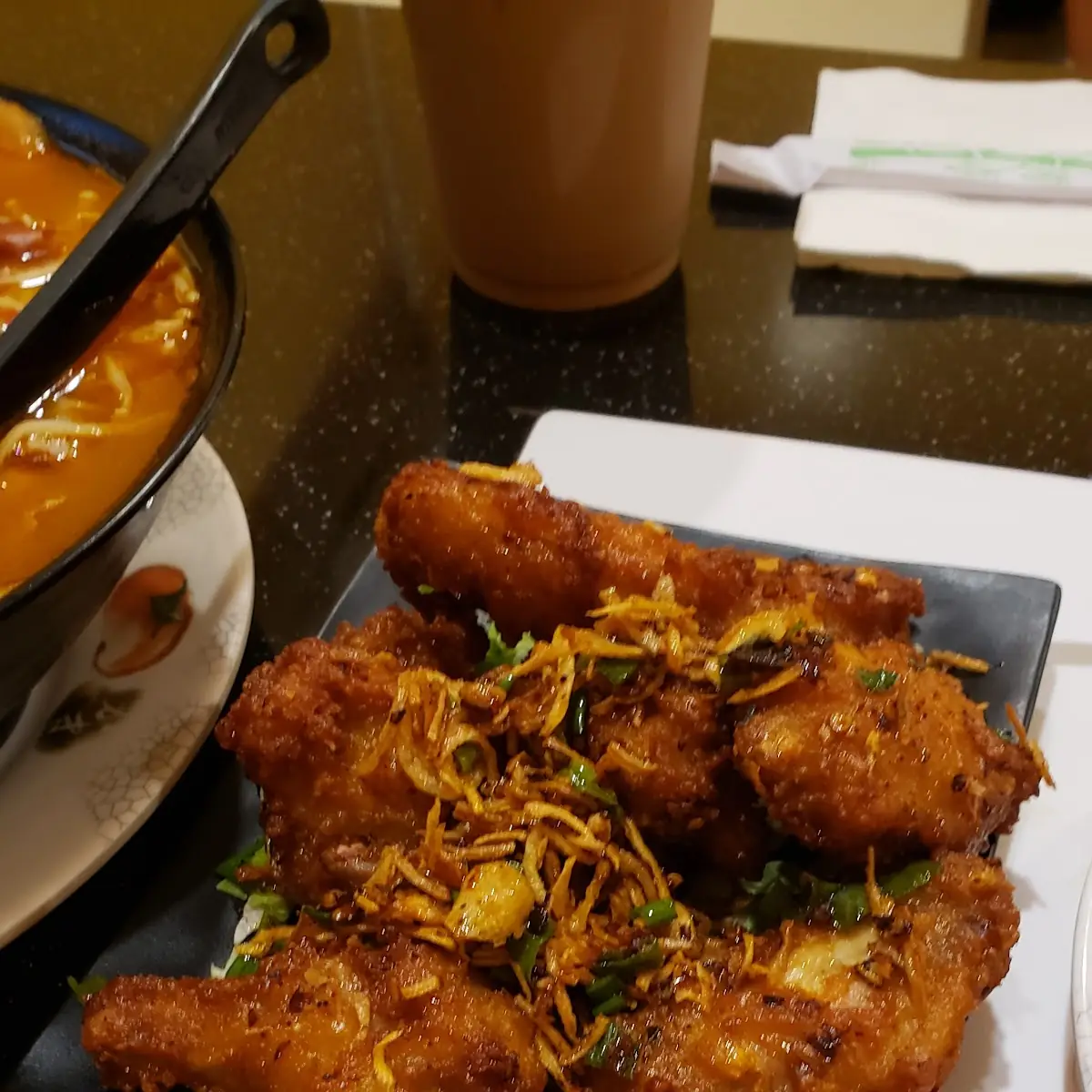 6 Fried Chicken Wings