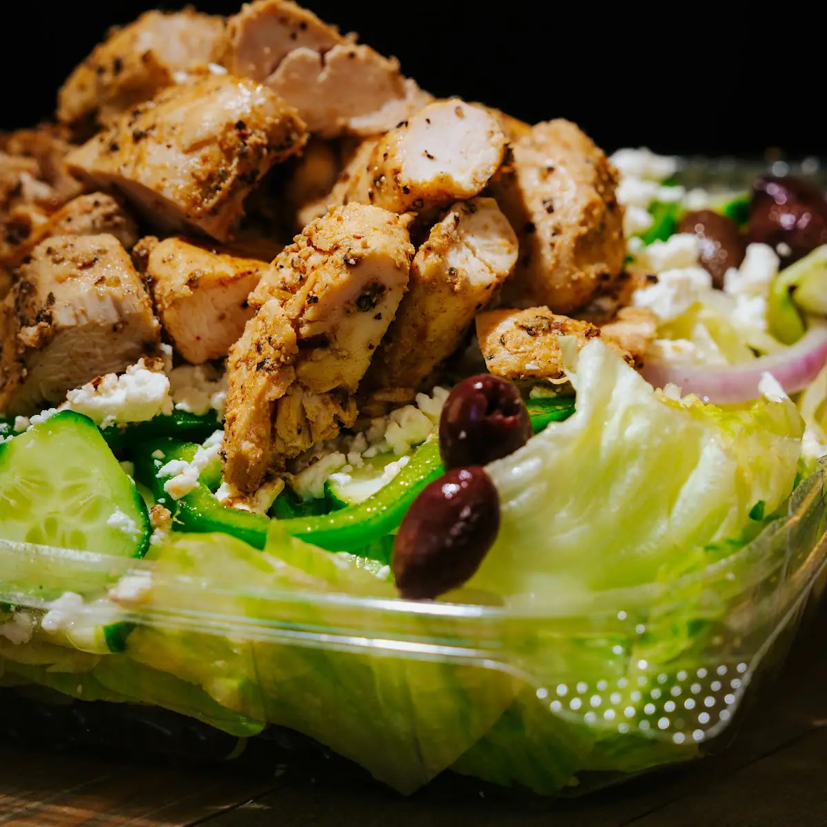 Crispy Chicken Salad