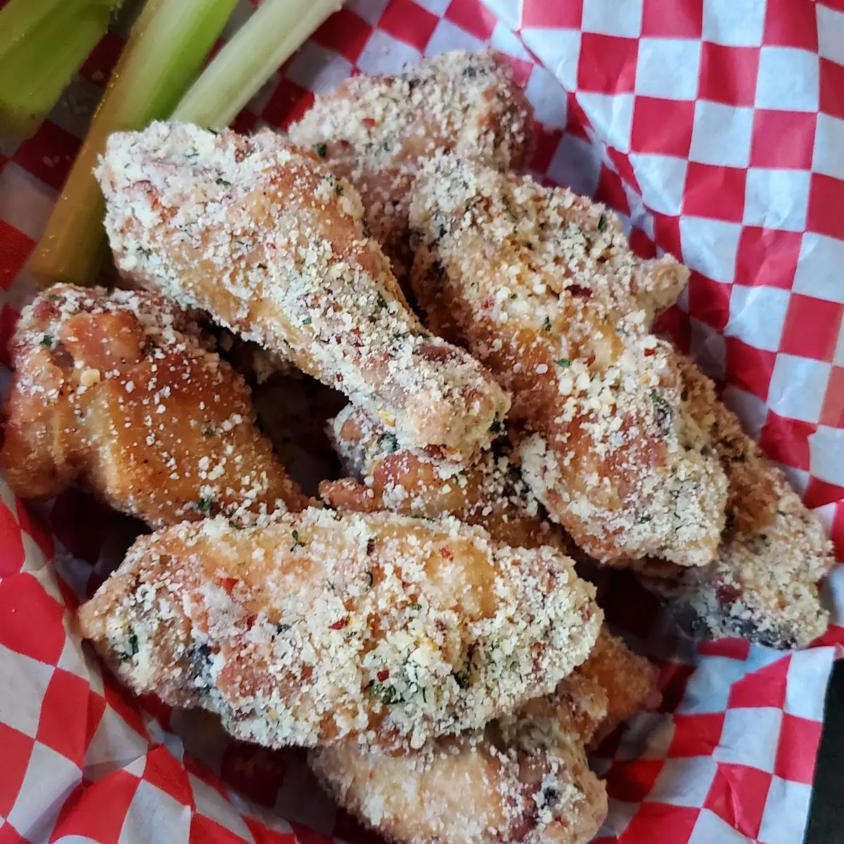 Garlic Parmesan Wings