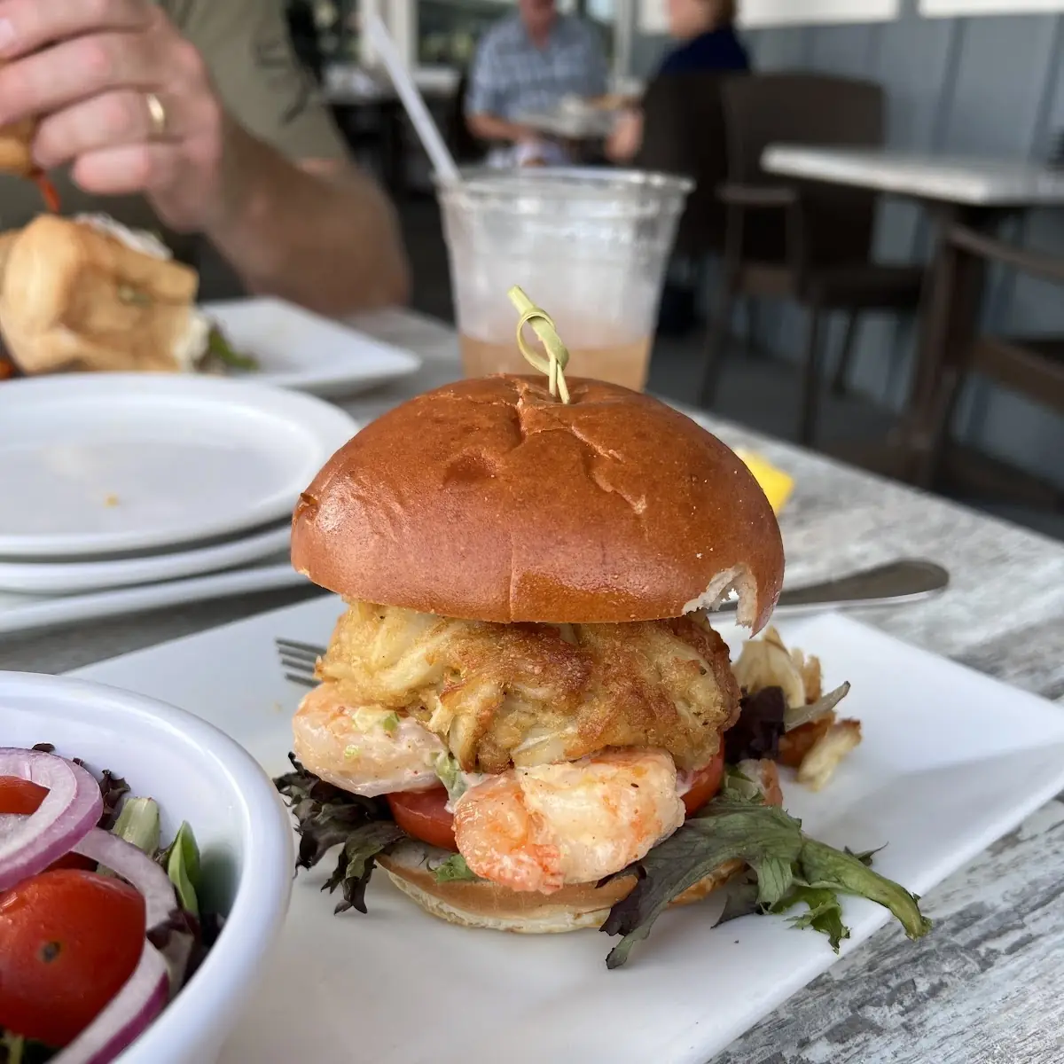 Salmon Burger