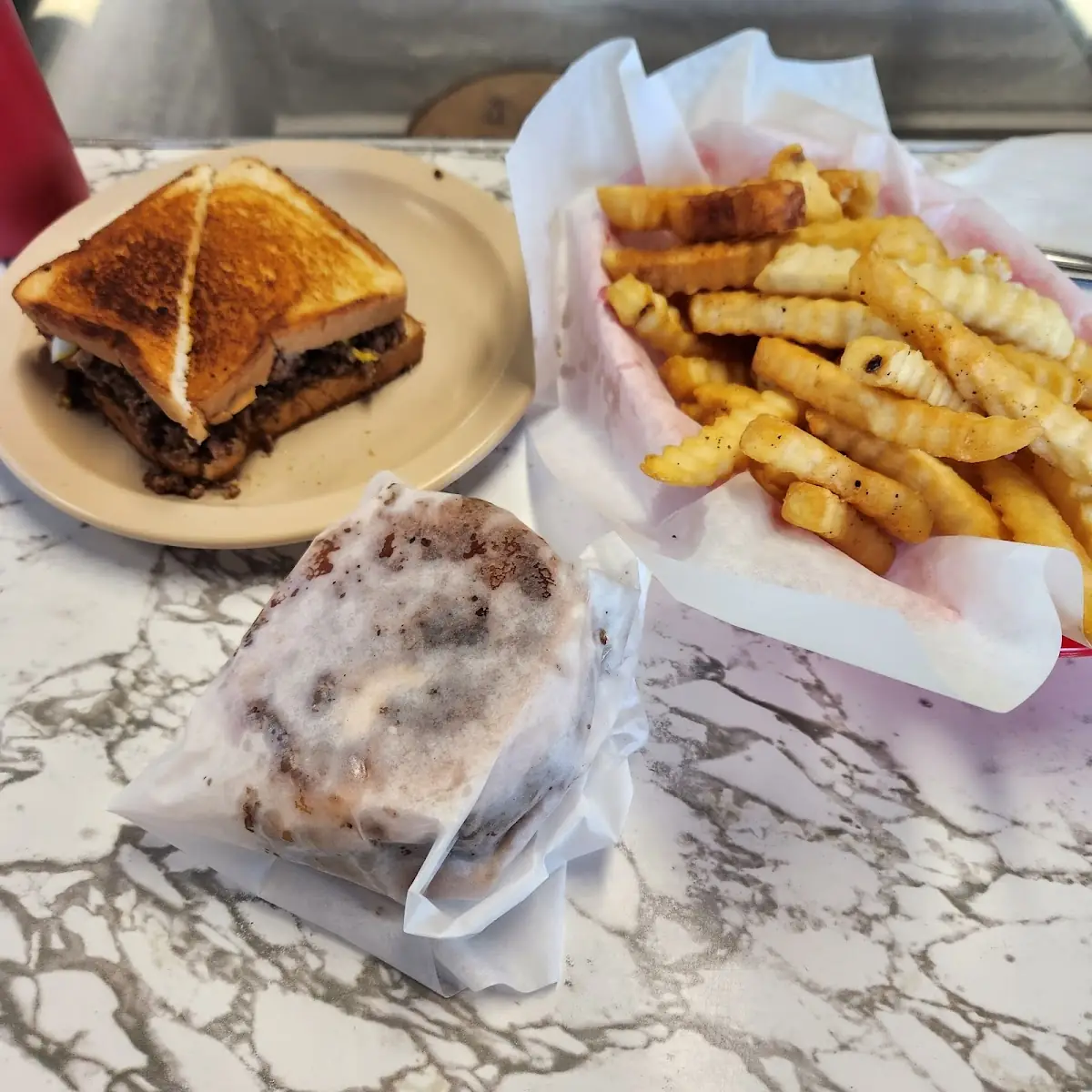 Grilled Cheese and Fries