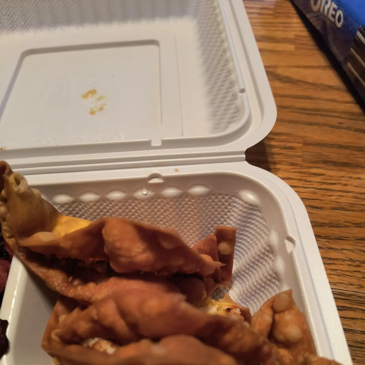 Burnt Crab Rangoons