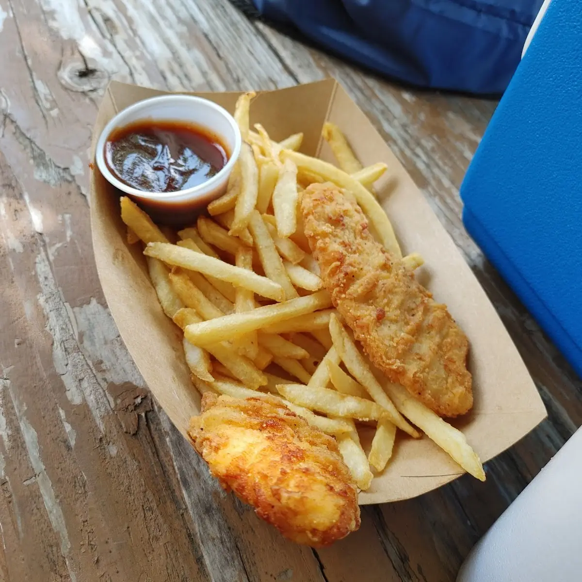 Fries & Chicken Strip Basket