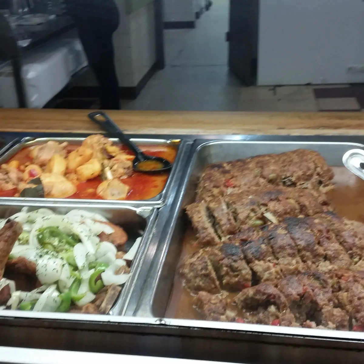 Arroz Blanco Y Costillas Guisadas